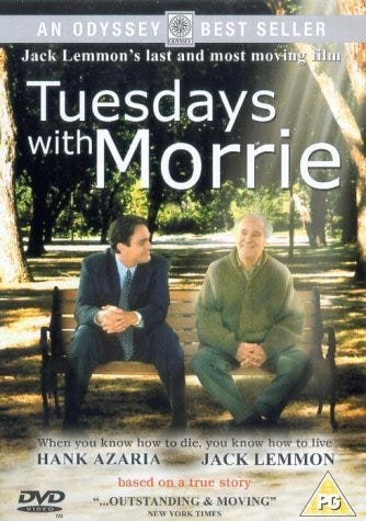 Cover of "Tuesdays with Morrie" by Mitch Albom