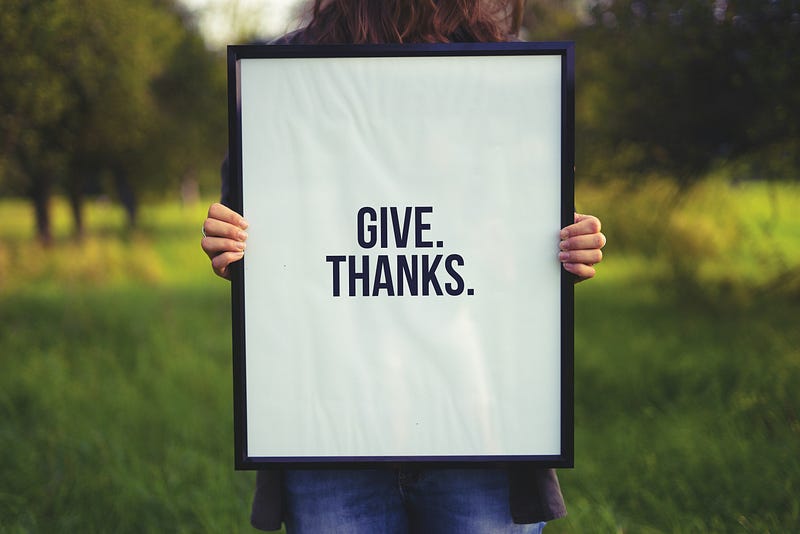 Reflecting on Gratitude During Thanksgiving