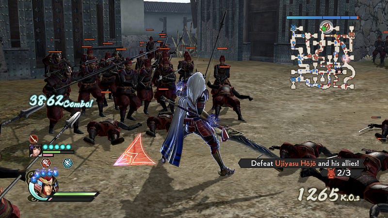 Screenshot of Samurai Warriors 4-II