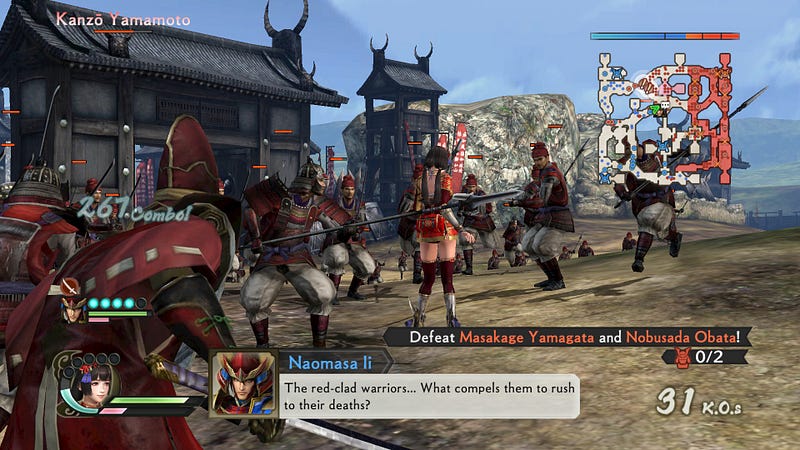 Screenshot of Samurai Warriors 4-II