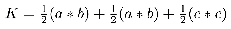 Image showing triangle area calculations