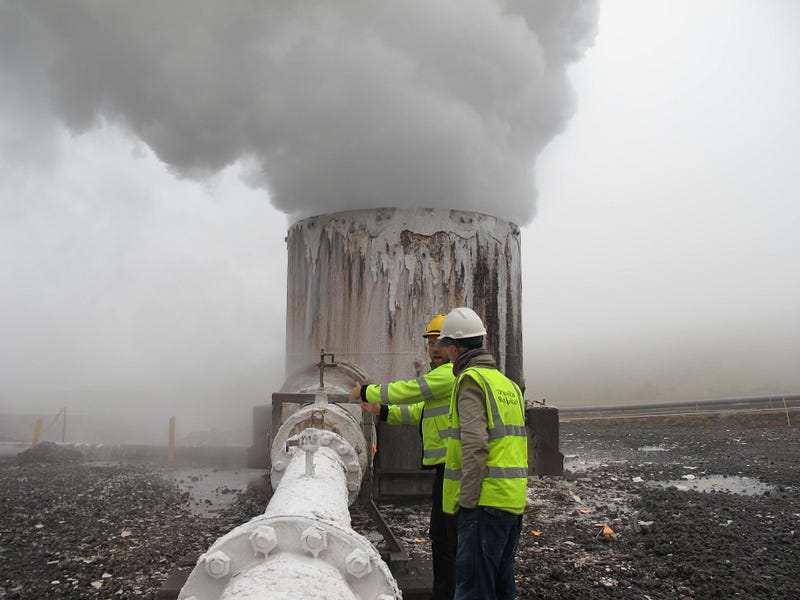 CO2 extraction process at the University of Iceland