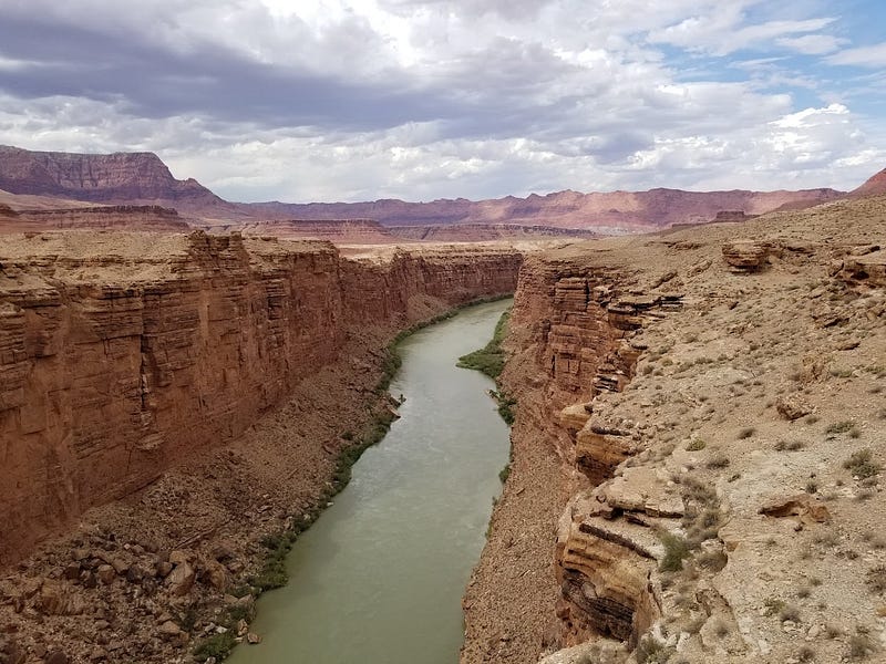 Exploring the beautiful landscapes of the Colorado River