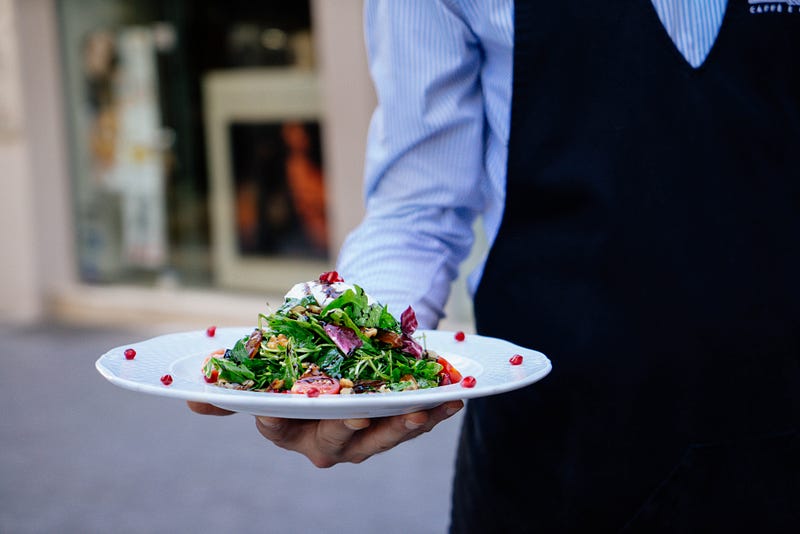 Busy restaurant environment