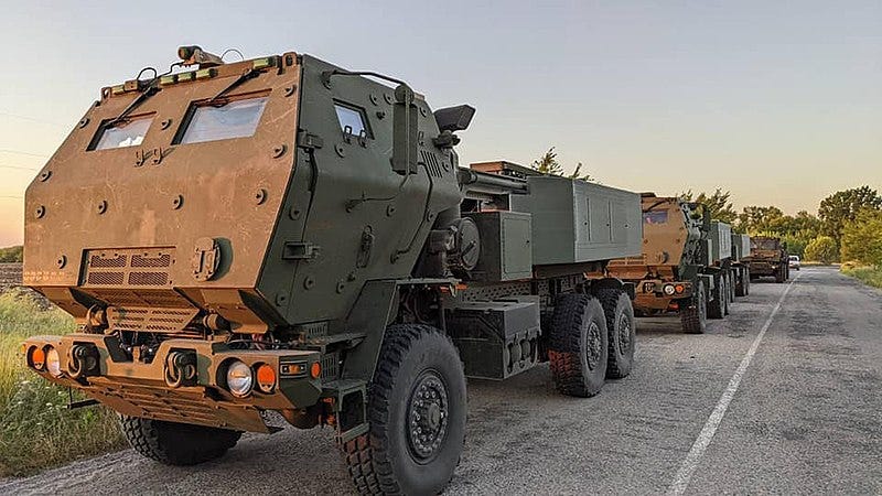 HIMARS missile system utilized in Ukraine