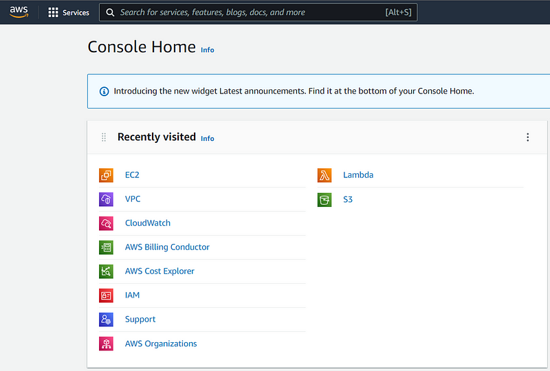 Navigating to EC2 Instances