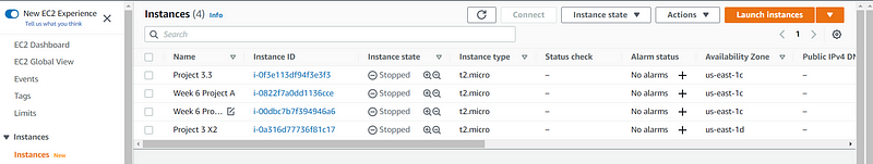 Launching an EC2 Instance