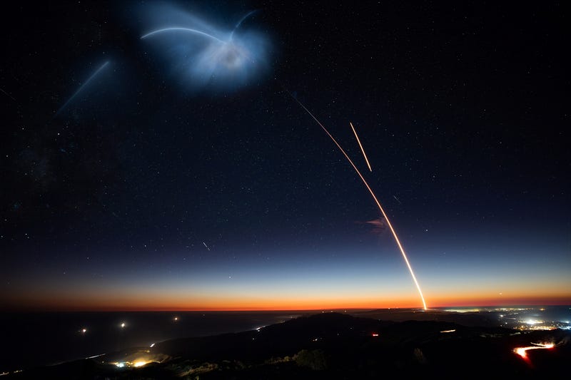 Starship launch at SpaceX facility in Texas