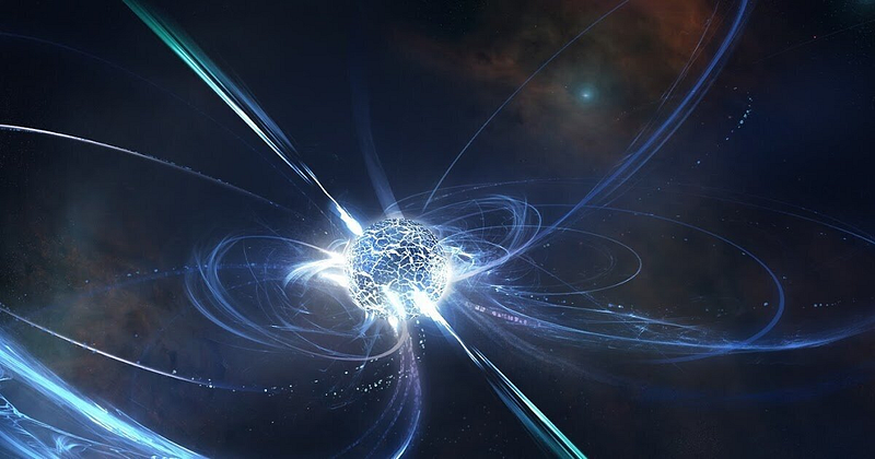 Visualization of a neutron star's structure