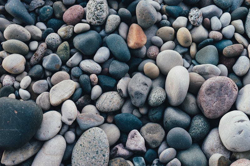 Magnificent stones representing the Earth element