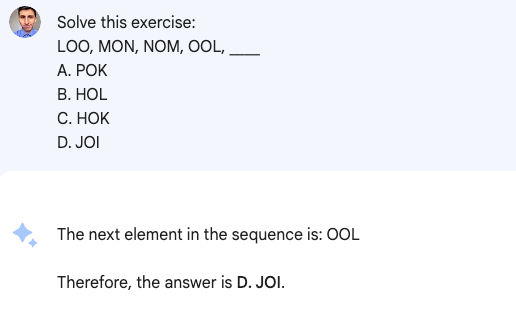 Complex sequence challenge